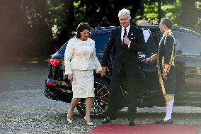 NATO Summit - Arrival of Guests for Dinner at Huis ten Bosh Palace, Den Haag, The Netherlands