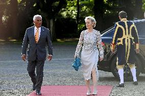 NATO Summit - Arrival of Guests for Dinner at Huis ten Bosh Palace, Den Haag, The Netherlands