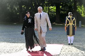 NATO Summit - Arrival of Guests for Dinner at Huis ten Bosh Palace, Den Haag, The Netherlands