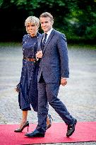 Macron Arrives for NATO Summit Dinner - The Hague