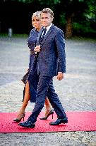 Macron Arrives for NATO Summit Dinner - The Hague
