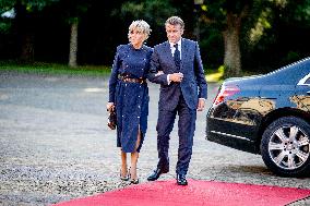 Macron Arrives for NATO Summit Dinner - The Hague