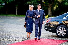 Macron Arrives for NATO Summit Dinner - The Hague