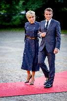 Macron Arrives for NATO Summit Dinner - The Hague