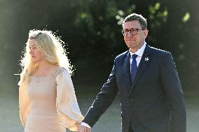 NATO Summit - Arrival of Guests for Dinner at Huis ten Bosh Palace, Den Haag, The Netherlands