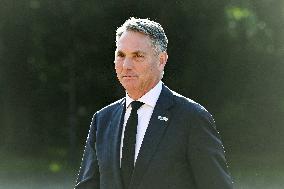 NATO Summit - Arrival of Guests for Dinner at Huis ten Bosh Palace, Den Haag, The Netherlands