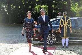NATO Summit - Arrival of Guests for Dinner at Huis ten Bosh Palace, Den Haag, The Netherlands