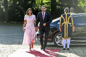 NATO Summit - Arrival of Guests for Dinner at Huis ten Bosh Palace, Den Haag, The Netherlands