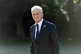 NATO Summit - Arrival of Guests for Dinner at Huis ten Bosh Palace, Den Haag, The Netherlands