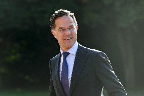 NATO Summit - Arrival of Guests for Dinner at Huis ten Bosh Palace, Den Haag, The Netherlands