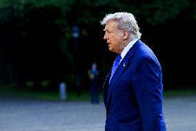 NATO Summit - Arrival of Guests for Dinner at Huis ten Bosh Palace, Den Haag, The Netherlands