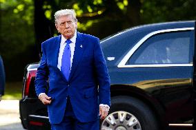 NATO Summit - Arrival of Guests for Dinner at Huis ten Bosh Palace, Den Haag, The Netherlands