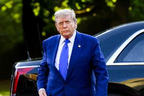 NATO Summit - Arrival of Guests for Dinner at Huis ten Bosh Palace, Den Haag, The Netherlands