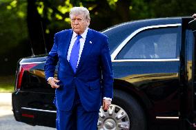 NATO Summit - Arrival of Guests for Dinner at Huis ten Bosh Palace, Den Haag, The Netherlands