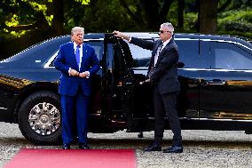 NATO Summit - Arrival of Guests for Dinner at Huis ten Bosh Palace, Den Haag, The Netherlands