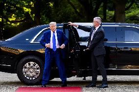 NATO Summit - Arrival of Guests for Dinner at Huis ten Bosh Palace, Den Haag, The Netherlands