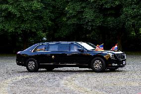 NATO Summit - Arrival of Guests for Dinner at Huis ten Bosh Palace, Den Haag, The Netherlands
