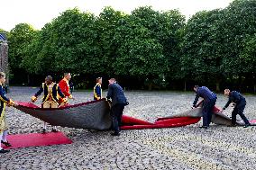 NATO Summit - Arrival of Guests for Dinner at Huis ten Bosh Palace, Den Haag, The Netherlands
