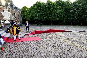 NATO Summit - Arrival of Guests for Dinner at Huis ten Bosh Palace, Den Haag, The Netherlands