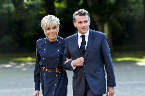 Macron Arrives for NATO Summit Dinner - The Hague