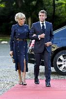 Macron Arrives for NATO Summit Dinner - The Hague