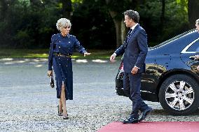 Macron Arrives for NATO Summit Dinner - The Hague
