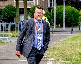 Prince Constantine Arrives at The Navo Top World Forum - The Hague