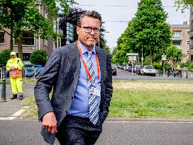 Prince Constantine Arrives at The Navo Top World Forum - The Hague
