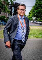 Prince Constantine Arrives at The Navo Top World Forum - The Hague