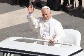 Pope Leo XIV Presides Over the Audience on Wednesday - Vatican