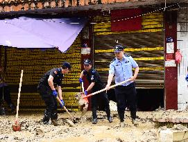 Post Disaster Rescue and Recovery in Congjiang