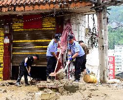 Post Disaster Rescue and Recovery in Congjiang