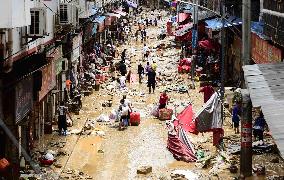 Post Disaster Rescue and Recovery in Congjiang