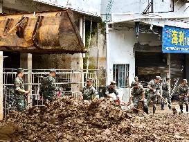 Post Disaster Rescue and Recovery in Congjiang