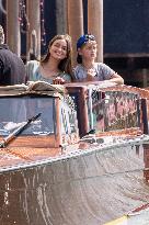 Ivanka Trump And Family Arrive At Their Hotel - Venice