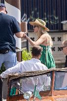 Ivanka Trump And Family Arrive At Their Hotel - Venice