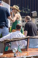 Ivanka Trump And Family Arrive At Their Hotel - Venice
