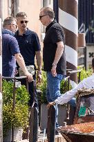 Ivanka Trump And Family Arrive At Their Hotel - Venice