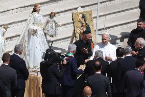 Pope Leo XIV Presides Over the Audience on Wednesday - Vatican