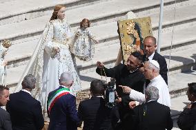 Pope Leo XIV Presides Over the Audience on Wednesday - Vatican
