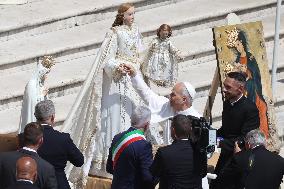 Pope Leo XIV Presides Over the Audience on Wednesday - Vatican