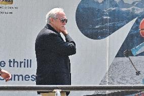 Ted Jorgensen, Jeff Bezos Father At Venice Airport - Italy