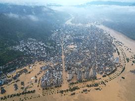 Flood Hit Rongjiang