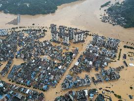 Flood Hit Rongjiang