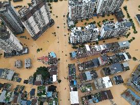 Flood Hit Rongjiang