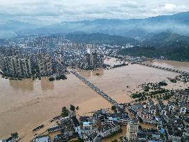 Flood Hit Rongjiang