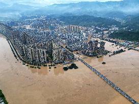 Flood Hit Rongjiang
