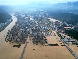 Flood Hit Rongjiang