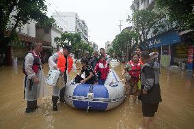 Flood Hit Rongjiang