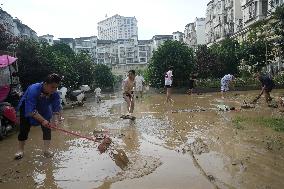 Flood Hit Rongjiang